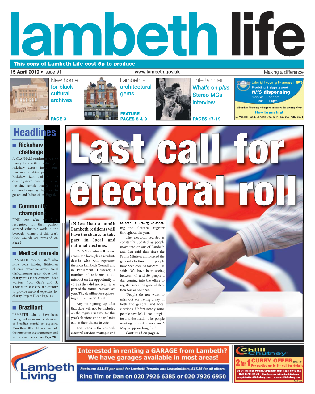 Lambeth Life Issue 91