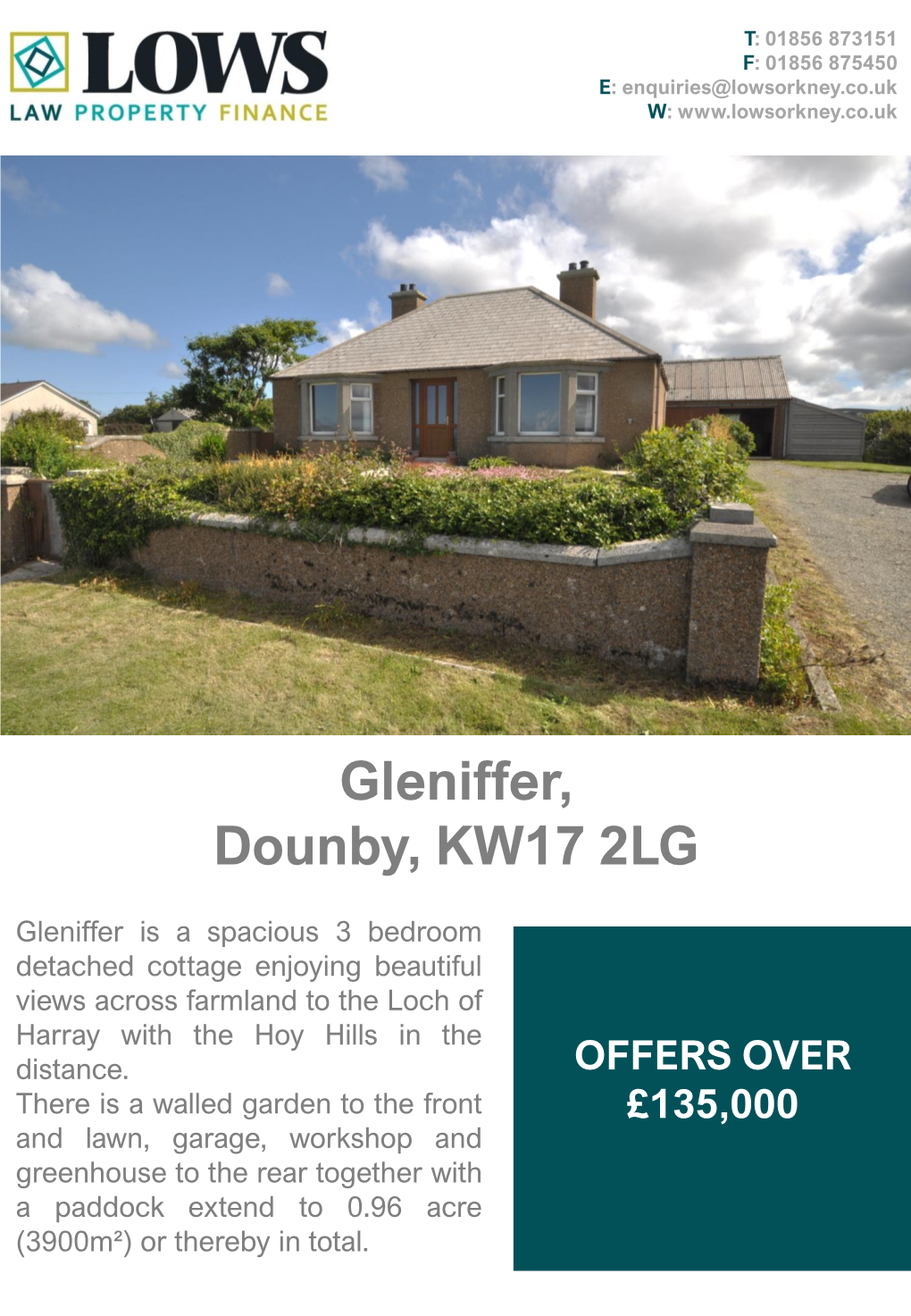Gleniffer, Dounby, KW17 2LG