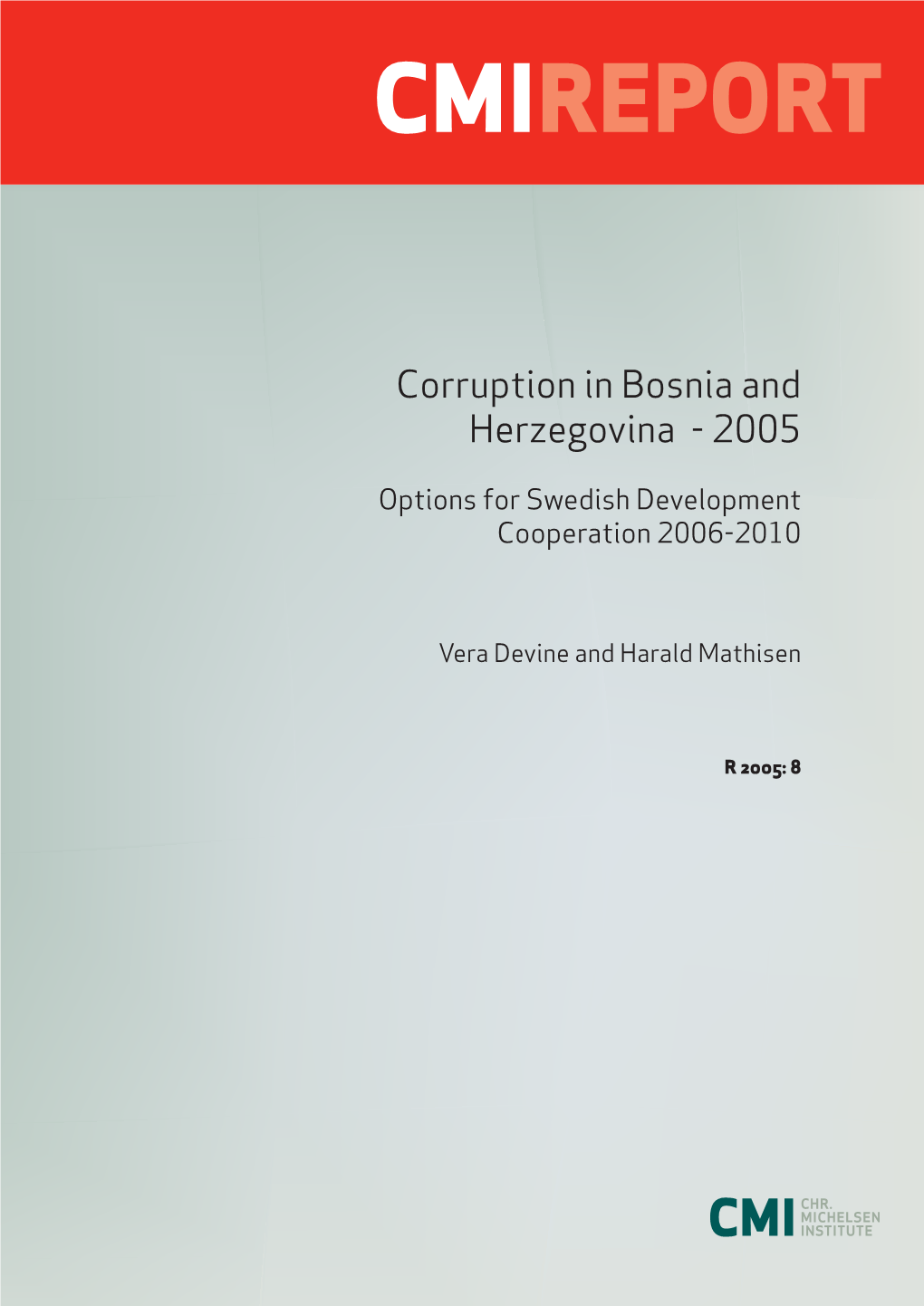 Corruption in Bosnia and Herzegovina - 2005