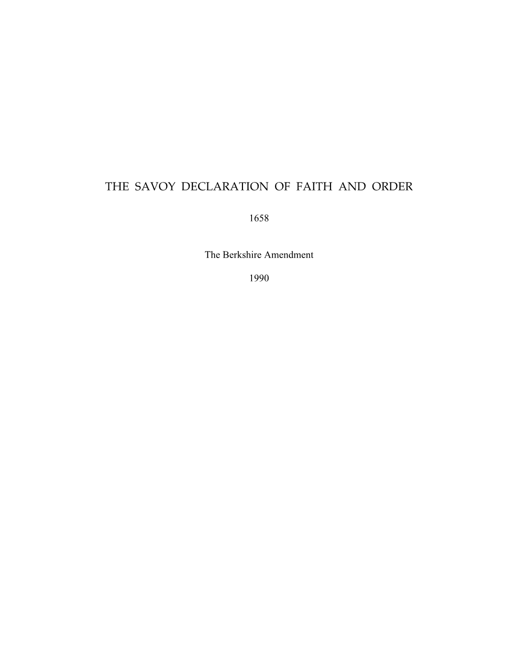 Statement of Faith R97-9-1
