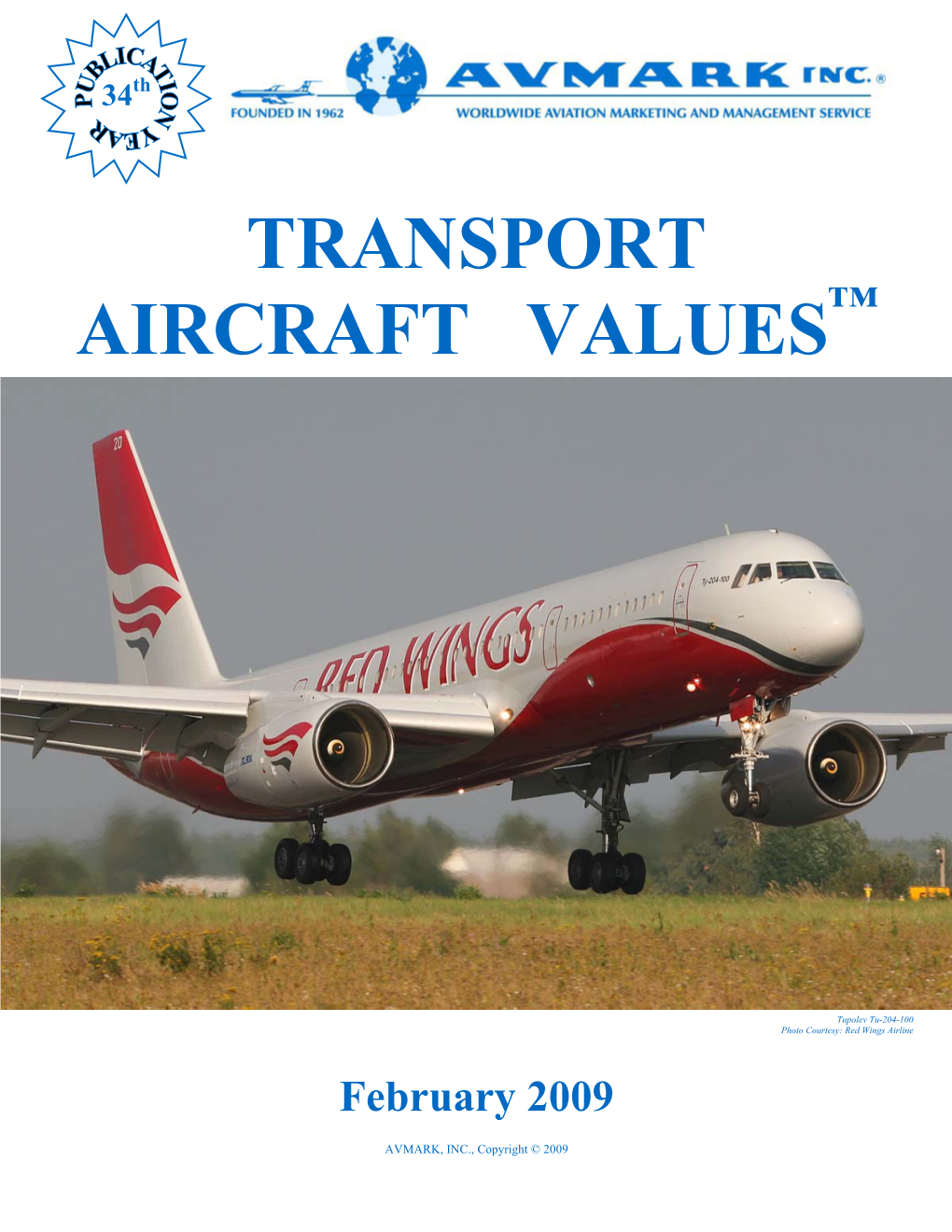 Transport Aircraft Values™
