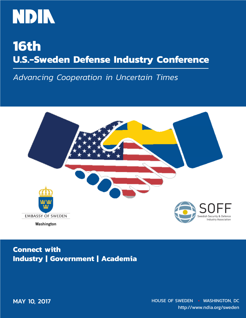 16Th U.S.-Sweden Defense Industry Conference Advancing Cooperation in Uncertain Times