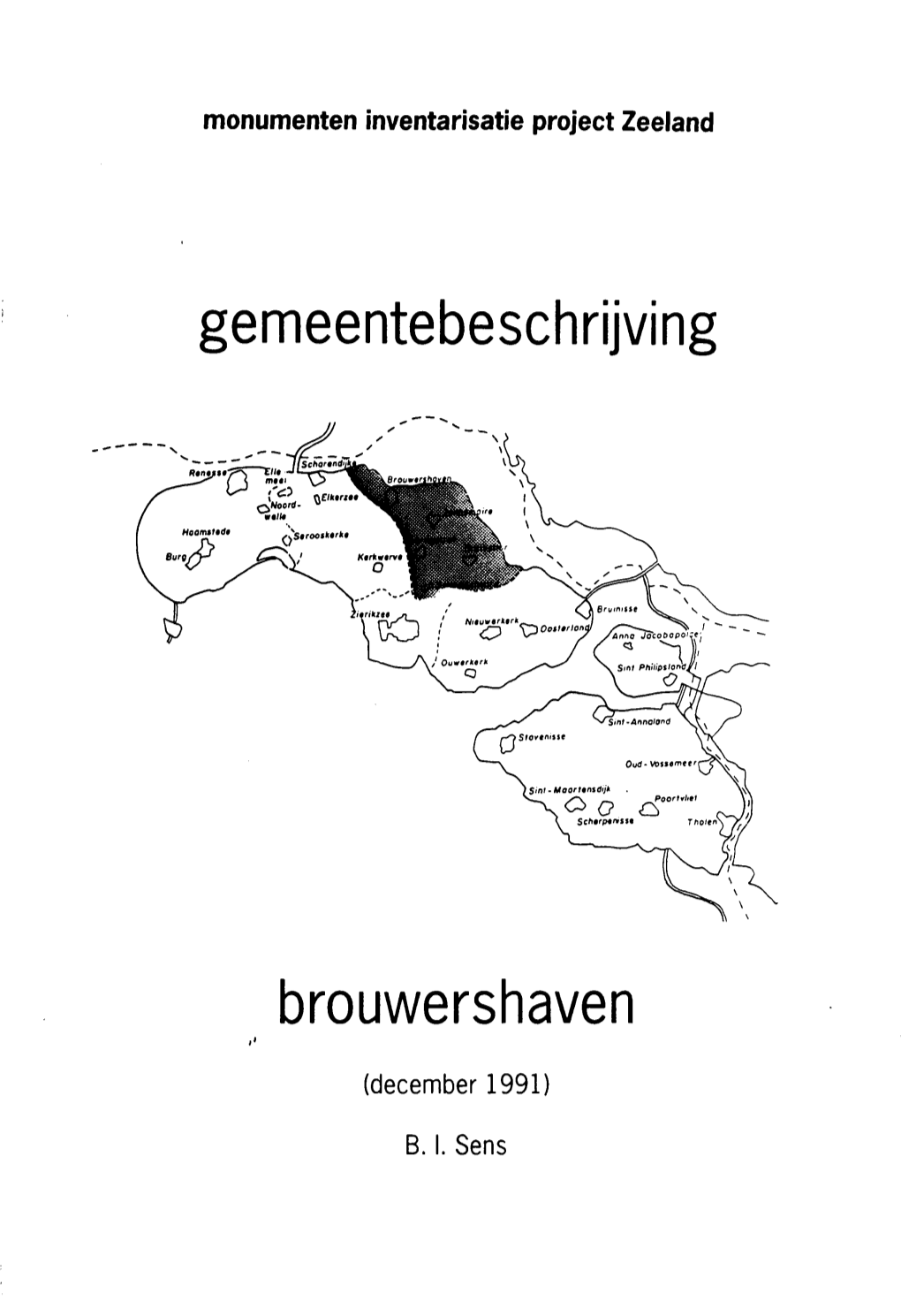 Gemeentebeschrijving Brouwershaven