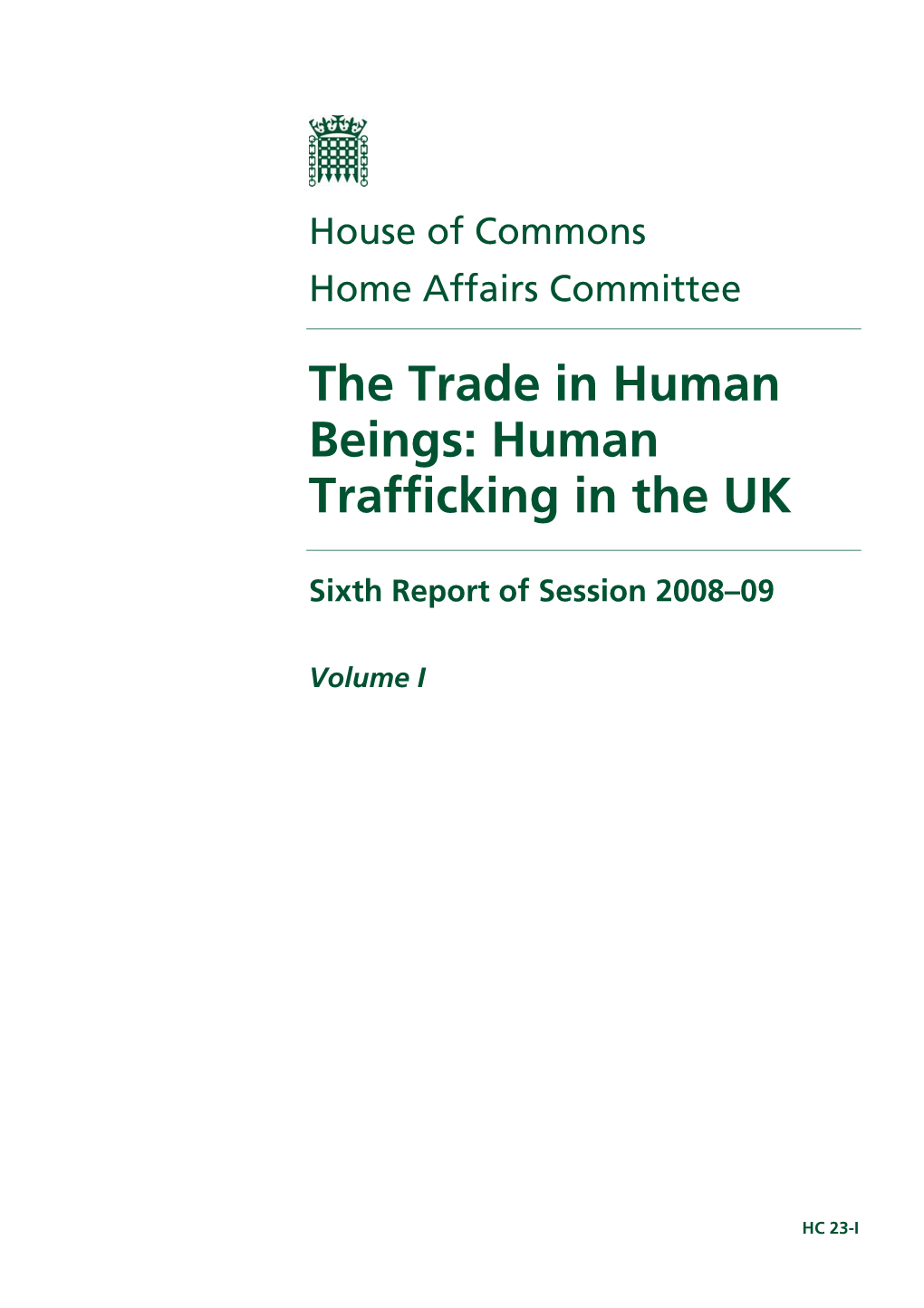 Human Trafficking in the UK