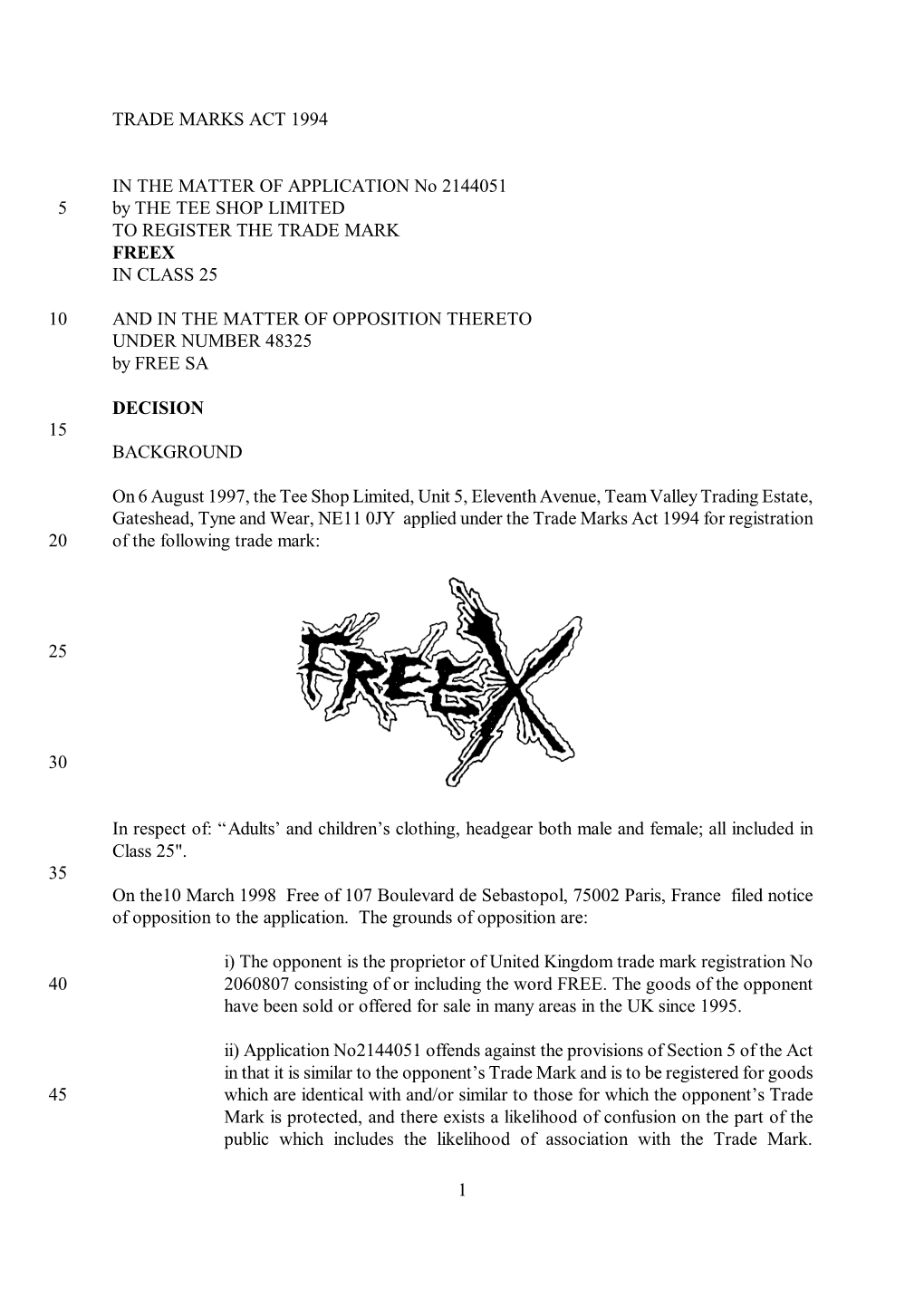 Trade Marks Opposition Decision (O/118/00)