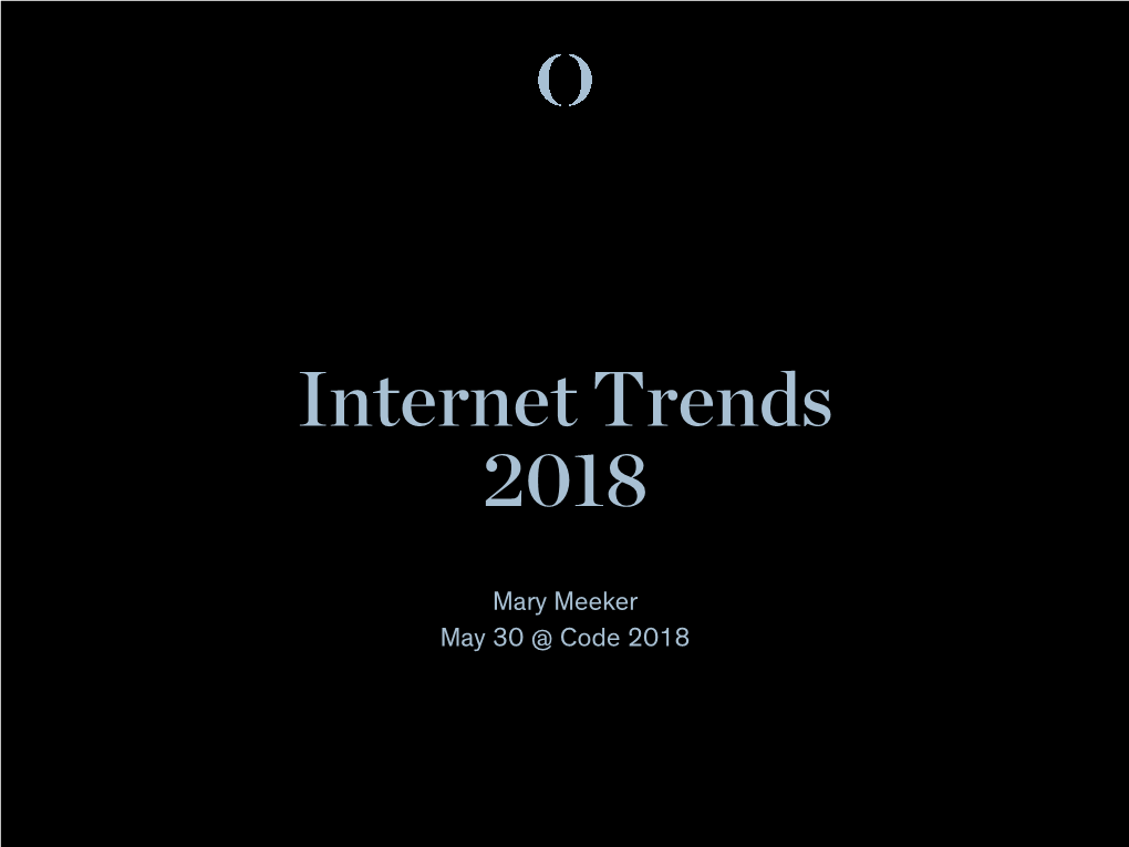 Internet Trends 2018