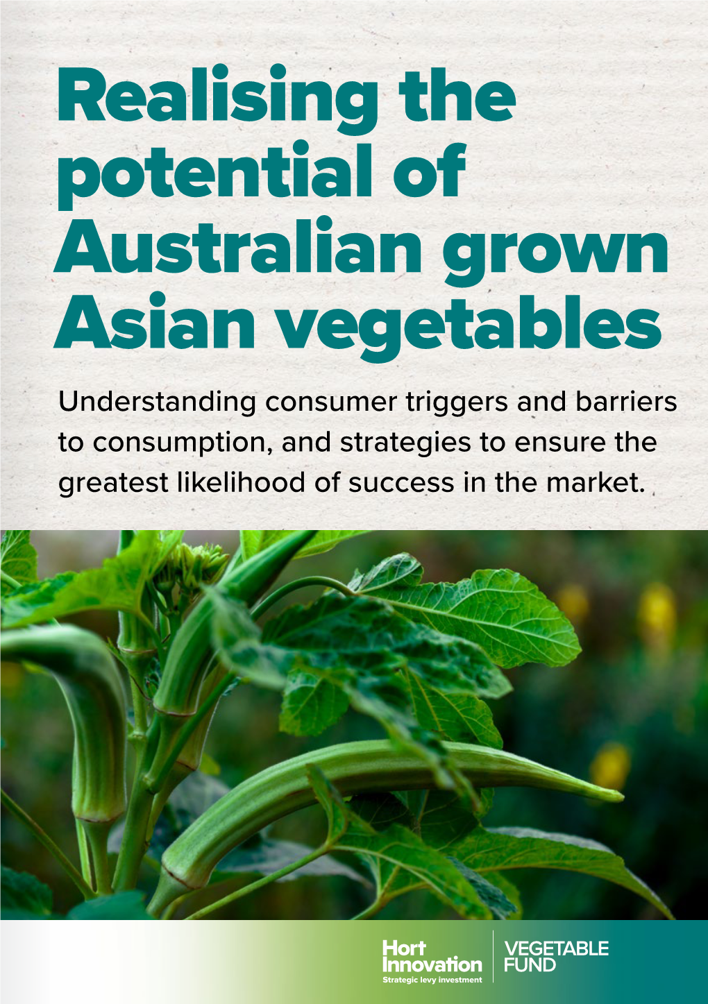 Realising the Potential of Australian Grown Asian Vegetables