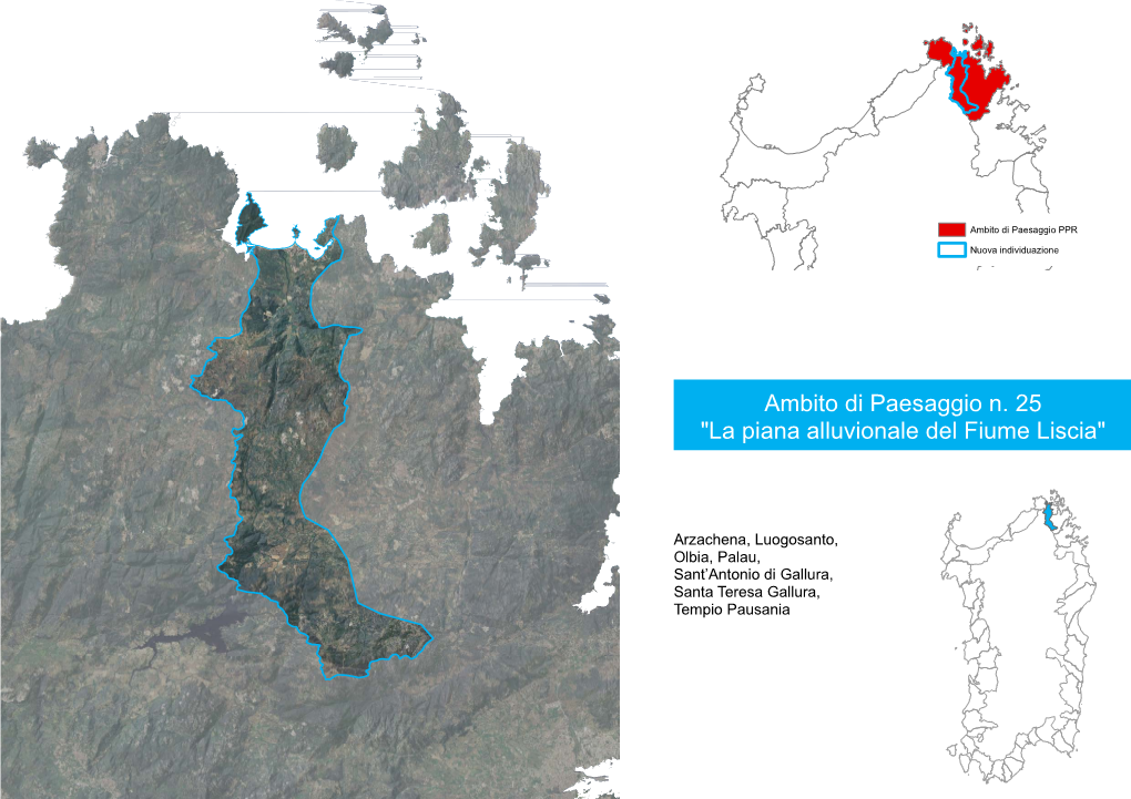Ambito Di Paesaggio N. 25 "La Piana Alluvionale Del Fiume Liscia"