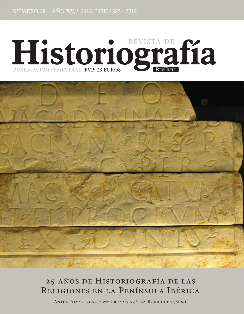 Revista De Historiografía. N. 28