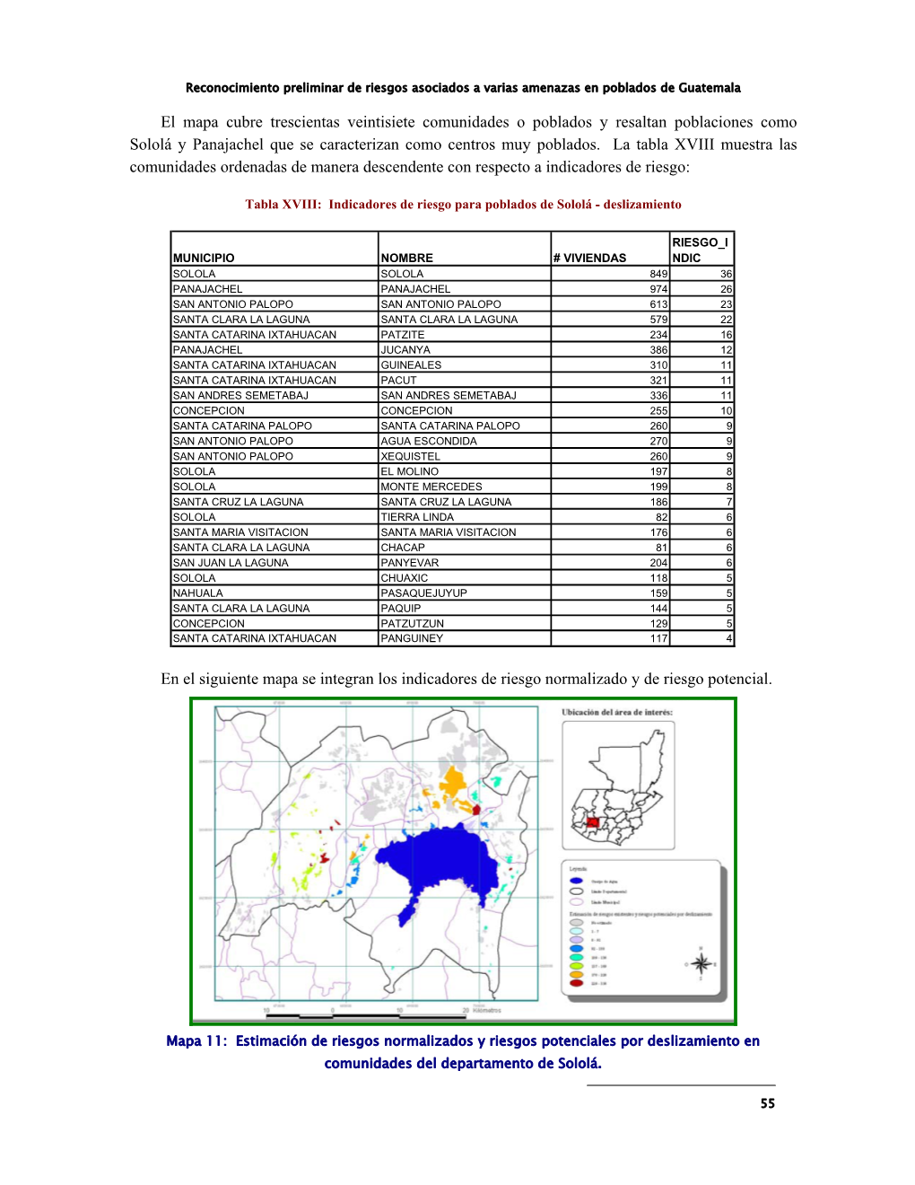 El Mapa Cubre Trescientas Veintisiete Comunidades O Poblados Y Resaltan Poblaciones Como Sololá Y Panajachel Que Se Caracterizan Como Centros Muy Poblados