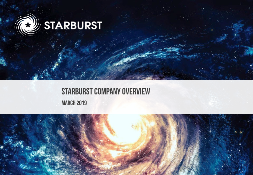 Starburst Aerospace Accelerator