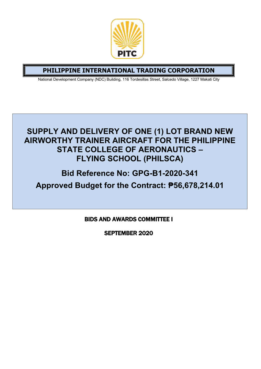 Philippine Bidding Documents