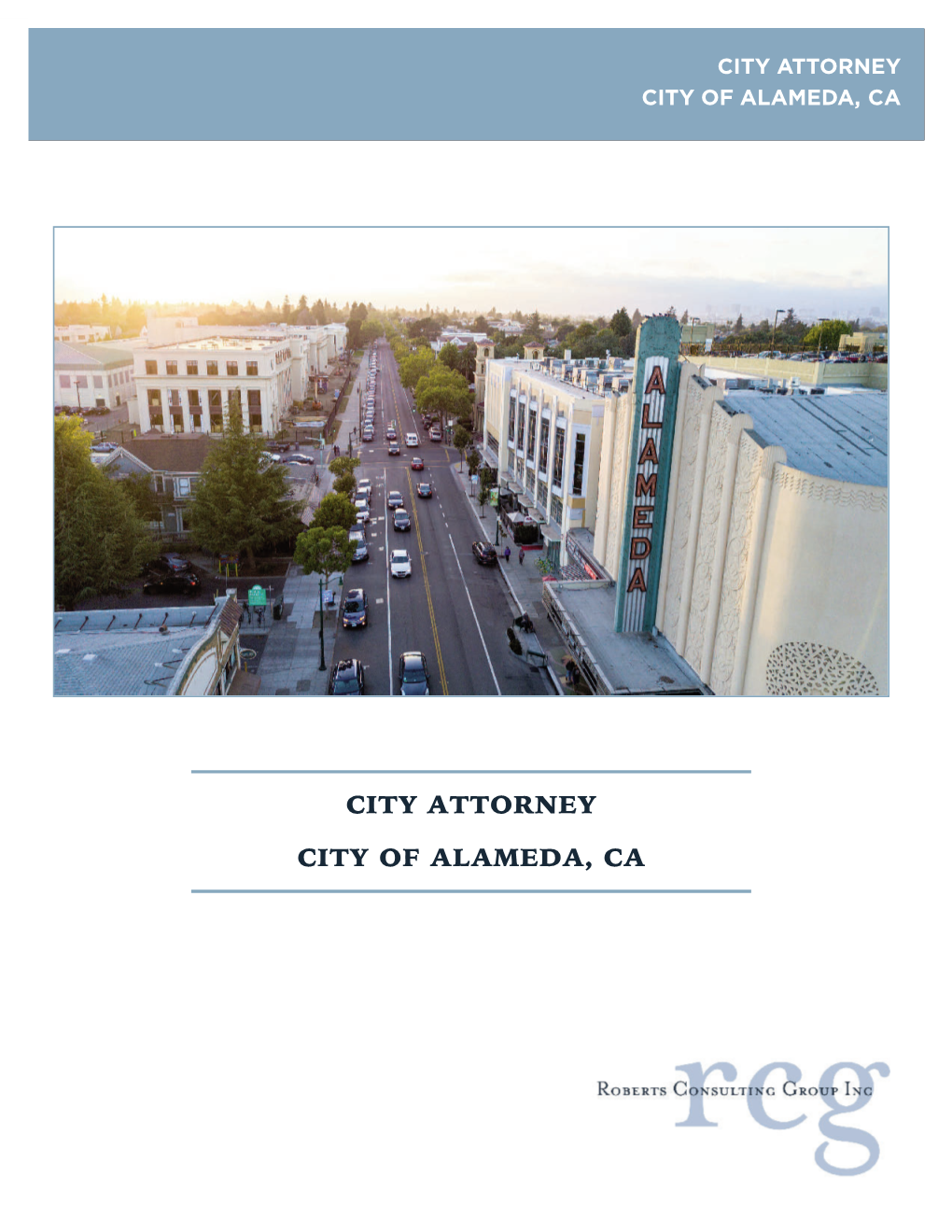 City Attorney City of Alameda, Ca