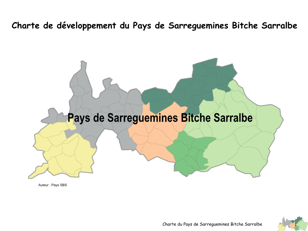 Charte De Développement Du Pays De Sarreguemines Bitche Sarralbe