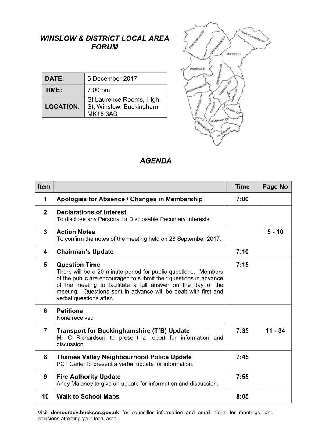 Buckinghamshire County Council HS2 Team