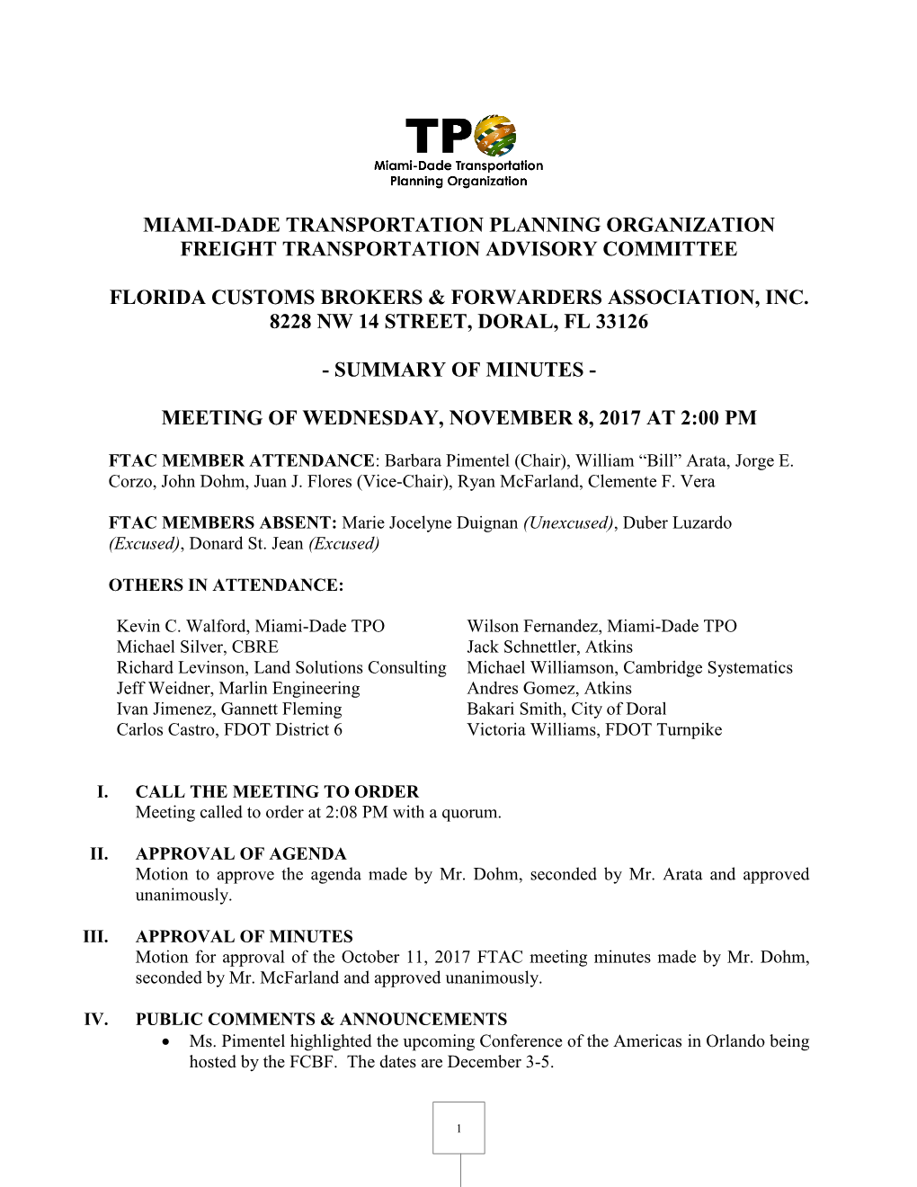 Freight Transportation Advisory Board