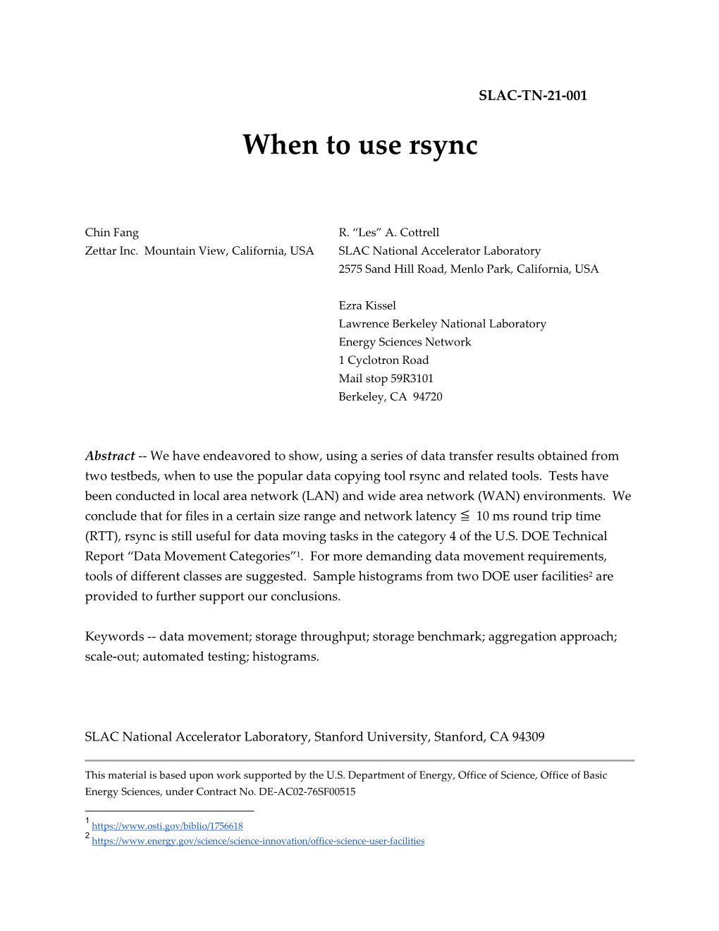 When to Use Rsync