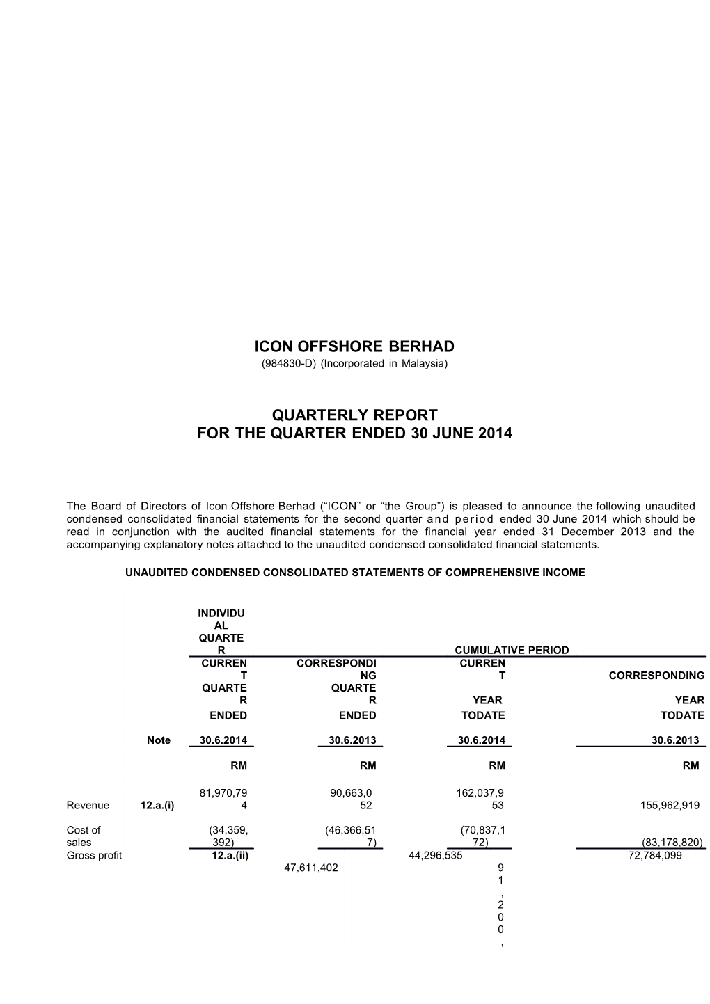 AMH Q4 FY14 Report Final (P)