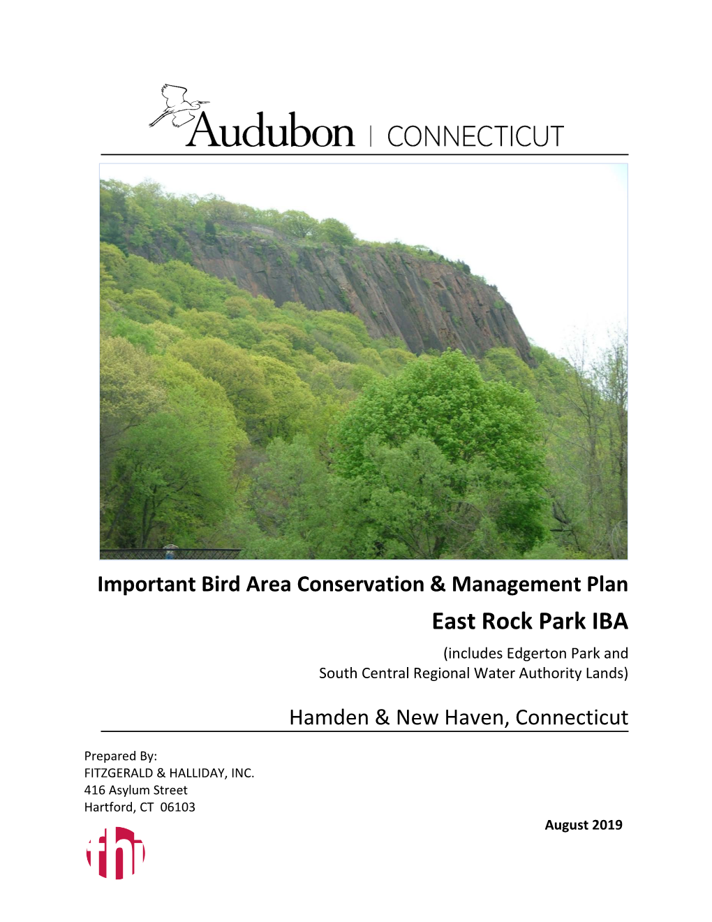 East Rock Park IBA (Includes Edgerton Park and South Central Regional Water Authority Lands)