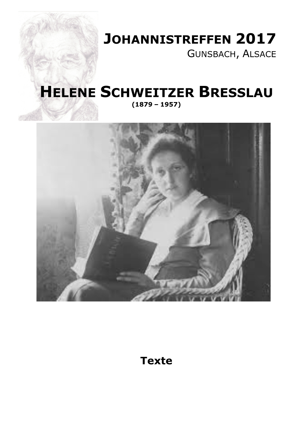 Helene Schweitzer Bresslau (1879 – 1957)