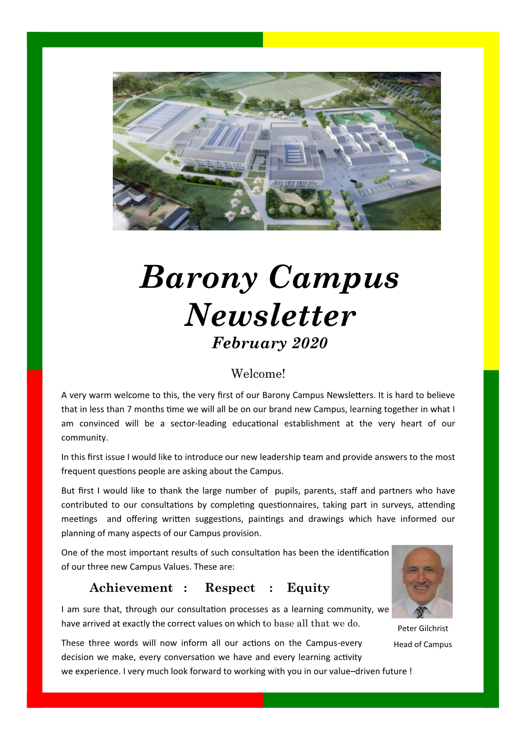 Barony Campus Newsletter Feb 20