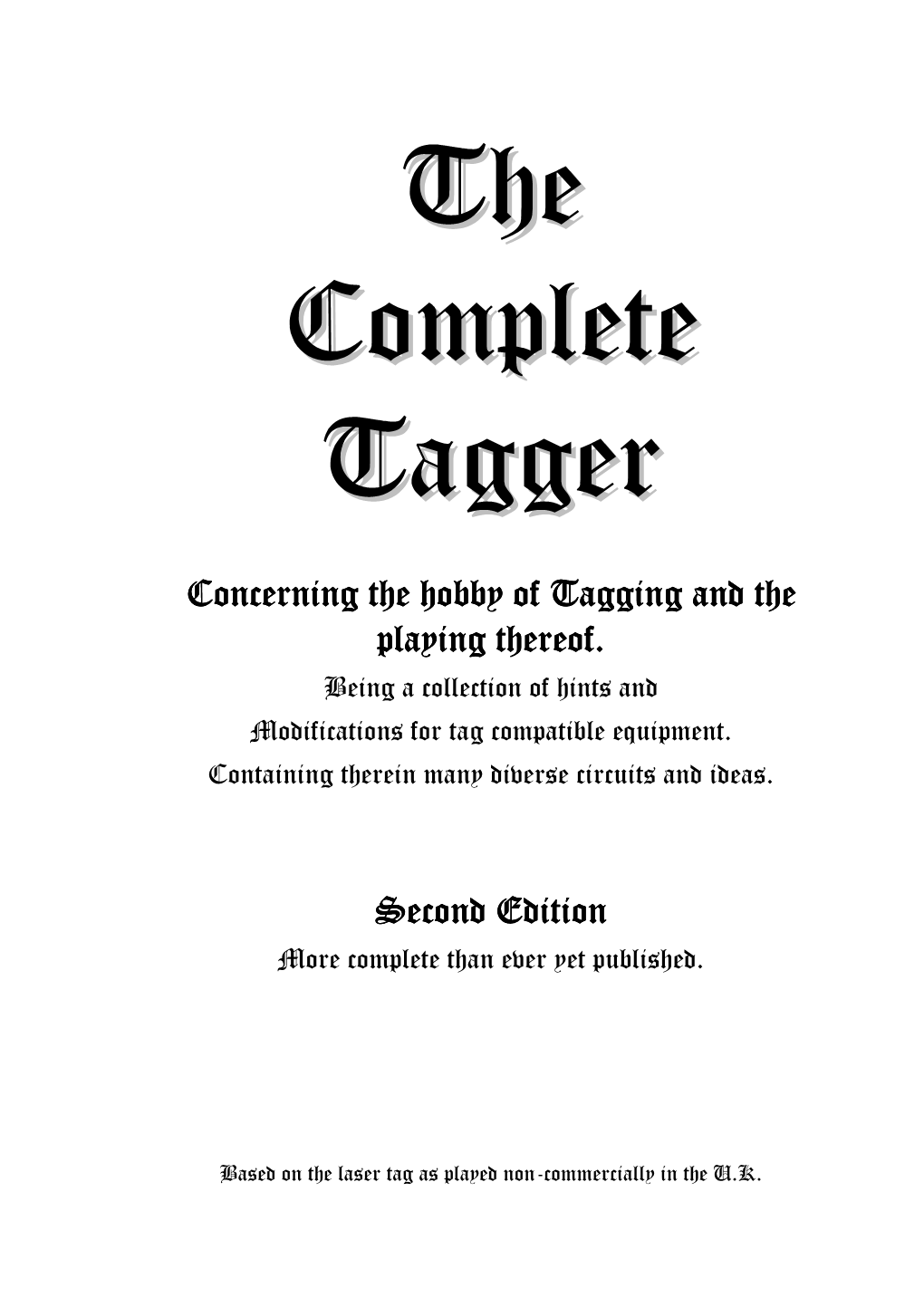 The Complete Tagger