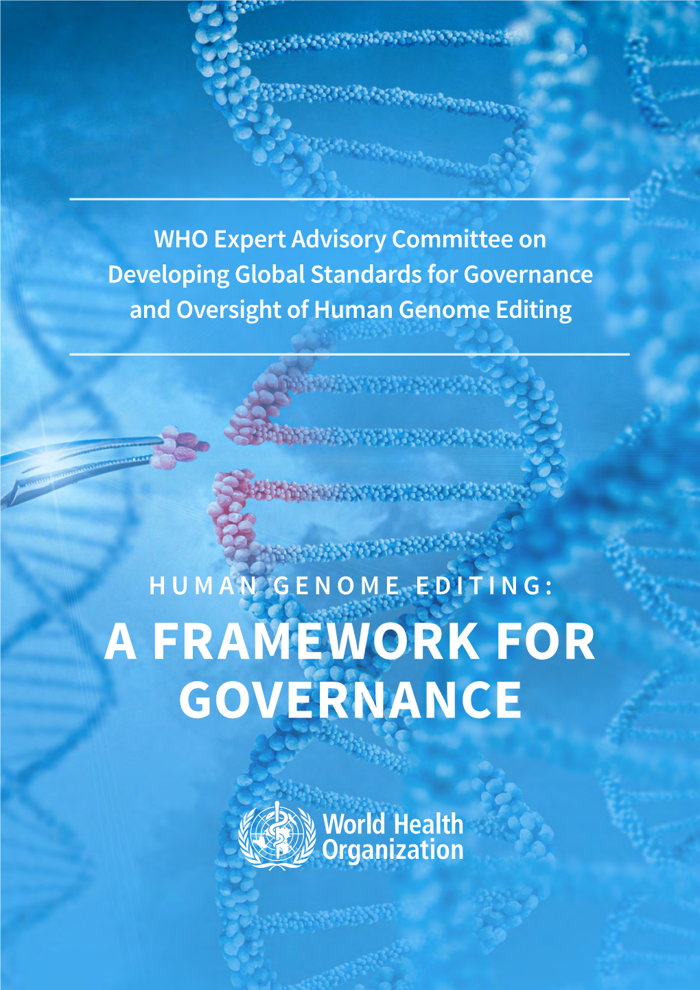 Human Genome Editing: a Framework for Governance