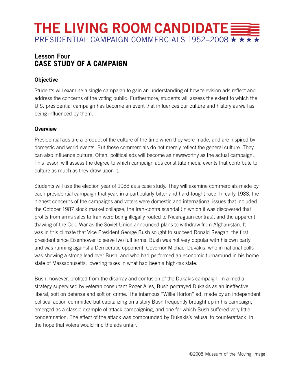 Case Study of a Campaign