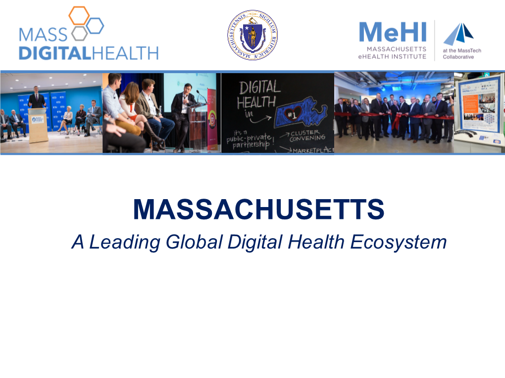 Digital Health Ecosystem the Digital Health Opportunity