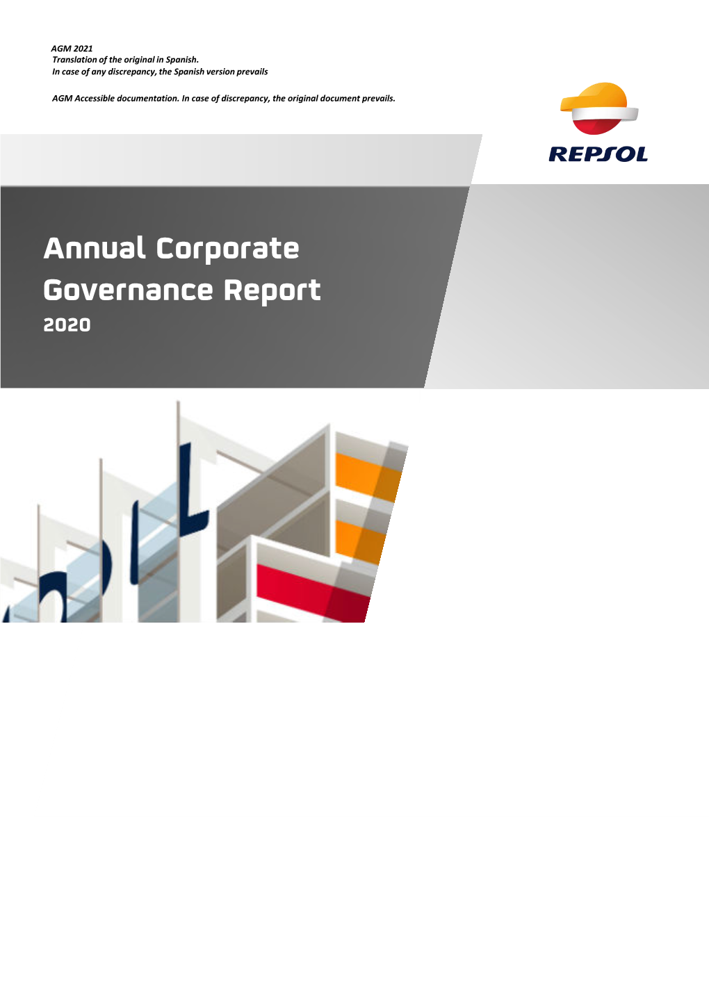 Annual Corporate Governance Report 2020 DETAILS of ISSUER