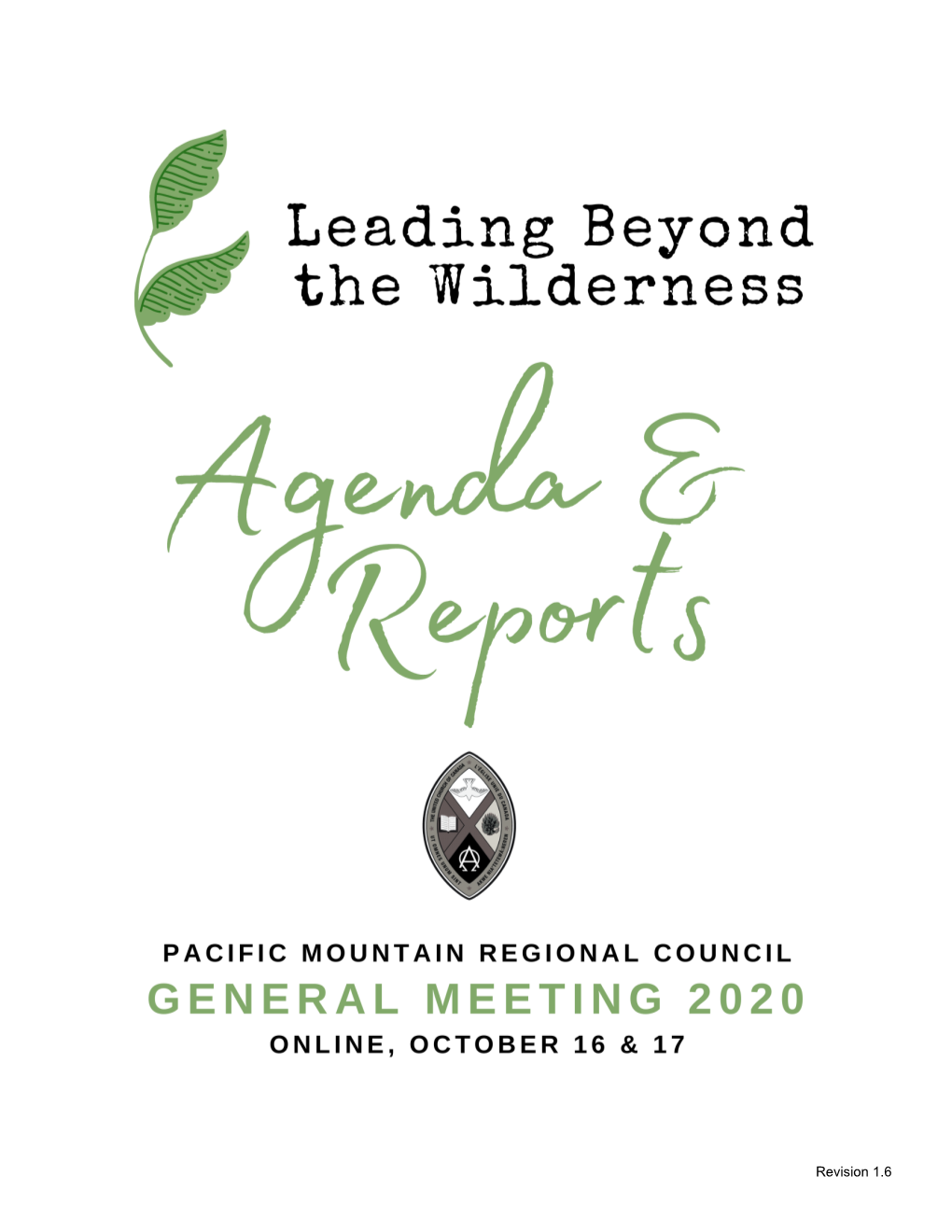 2020 Agenda & Reports