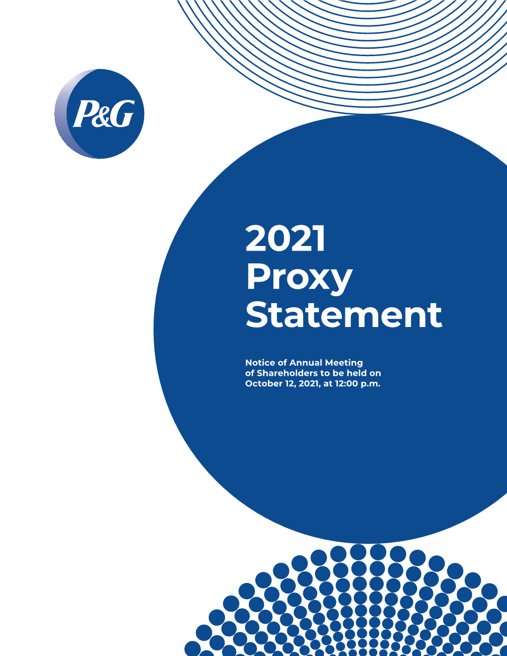 2021 Proxy Statement