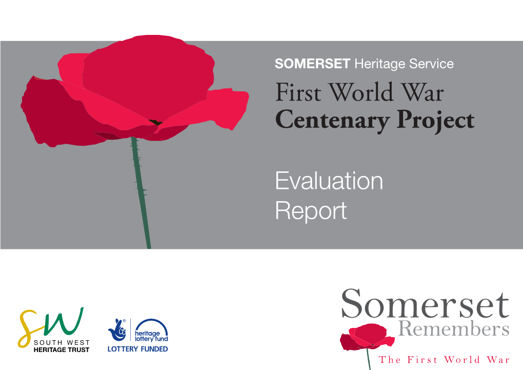 First World War Centenary Projects