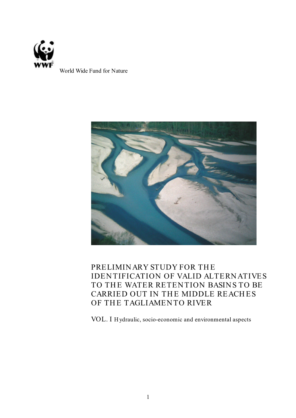 Preliminary Study for the Identification of Valid Alternatives to the Water Retention Basins to Be Carried out in the Middle Reaches of the Tagliamento River