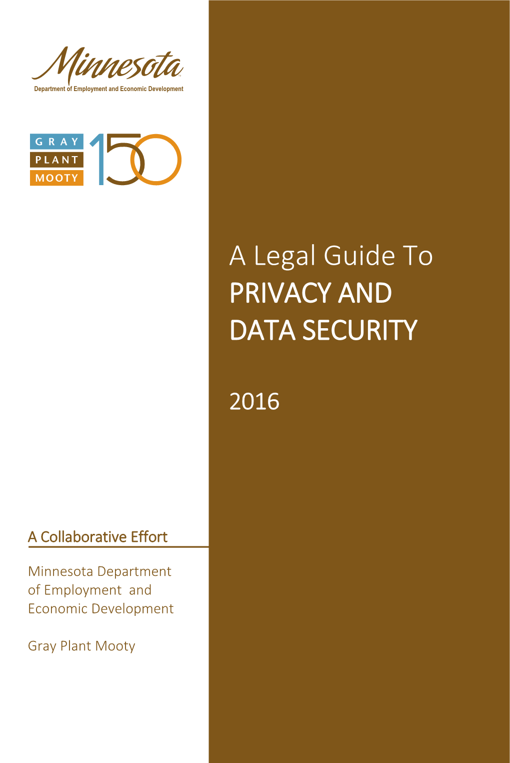 A Legal Guide to Privacy and Data Security 2016