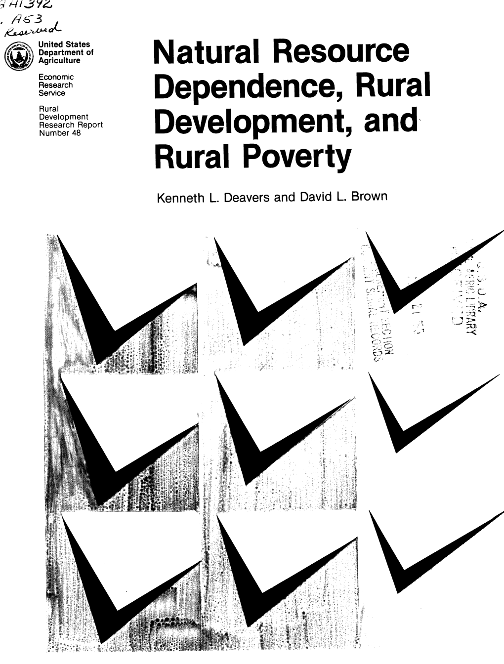 Natural Resource Dependence, Rural Development, and Rural Poverty