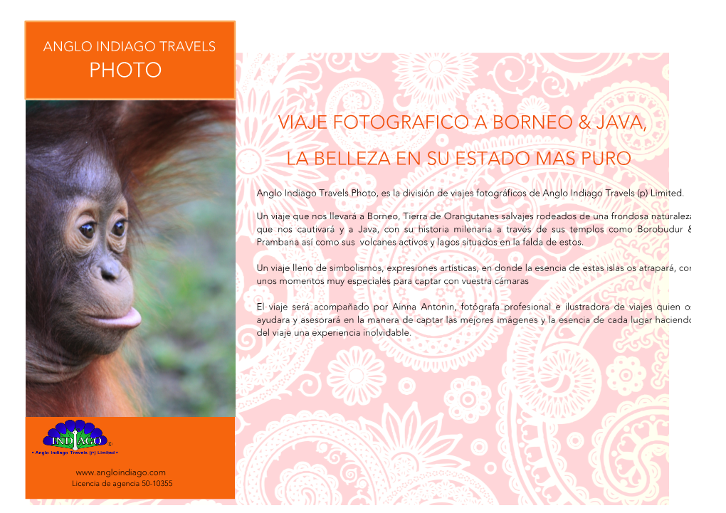 Viaje Fotografico a Borneo & Java, La Belleza En Su