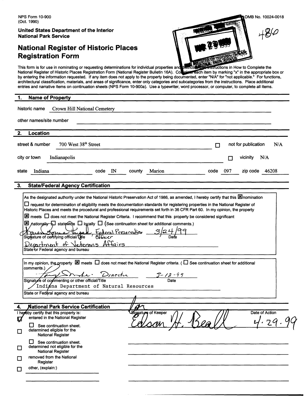 National Register of Historic Places Registration Form