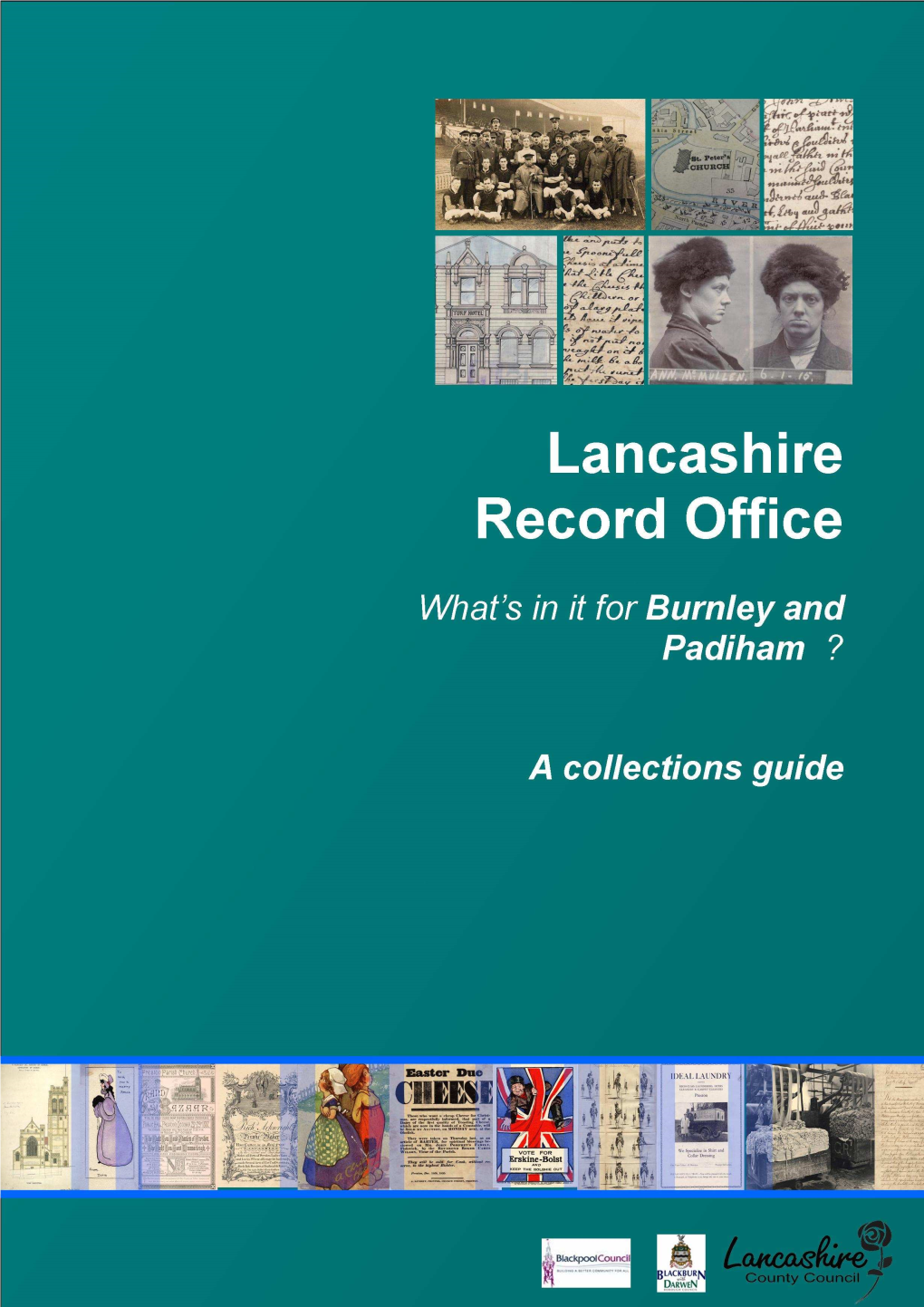 Lancashire Record Office: What's in It for Burnley