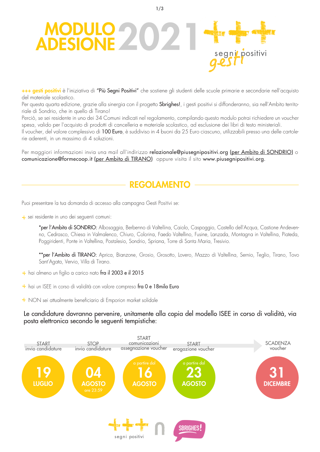 Modulo Adesione2021