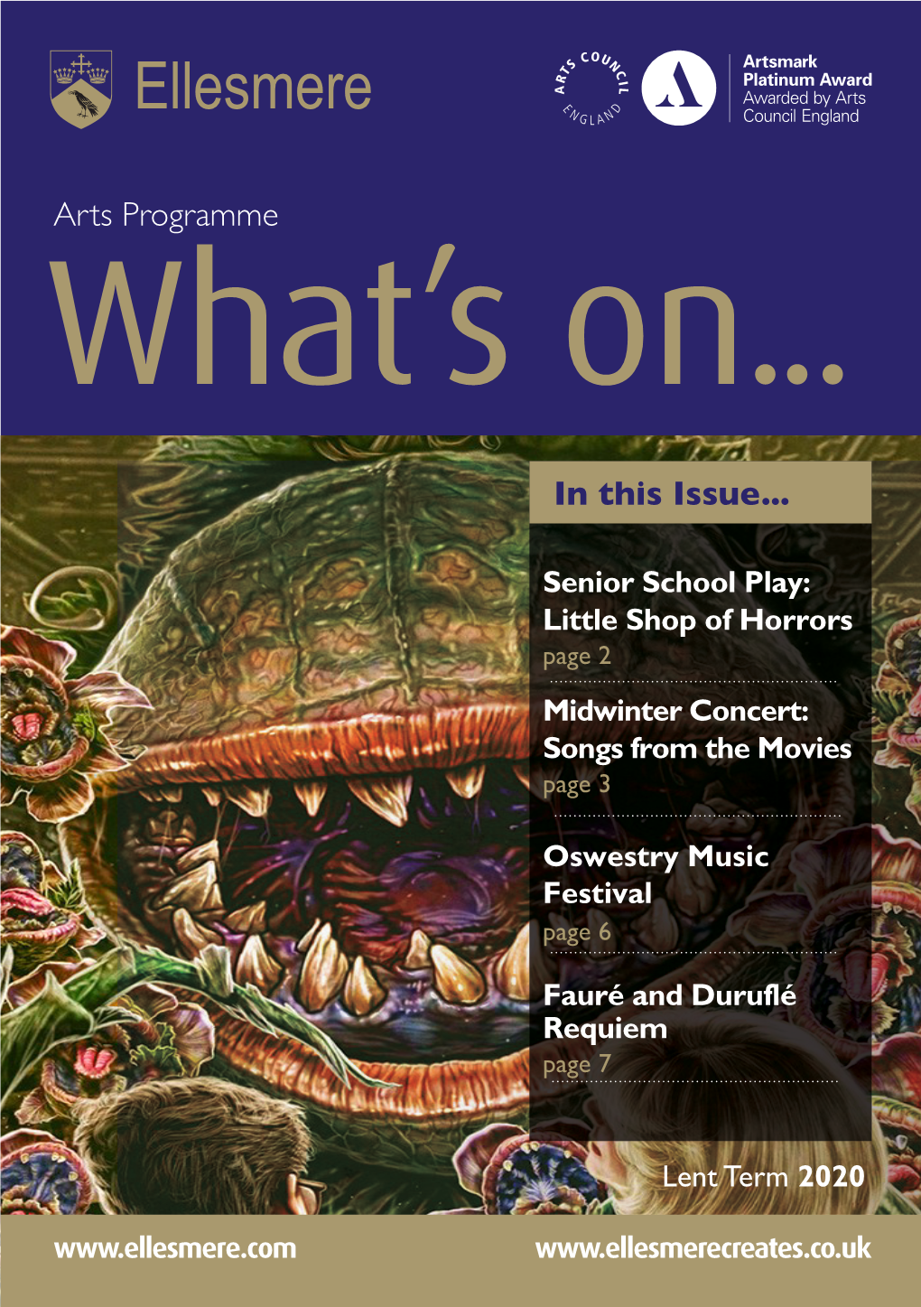 Arts Programme What’S On