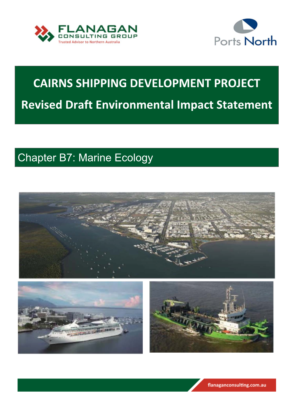 CAIRNS SHIPPING DEVELOPMENT PROJECT Revised Draft Environmental Impact Statement
