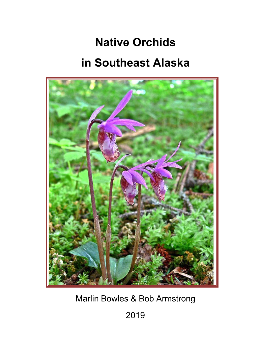 Native Orchids of Southeast Alaska