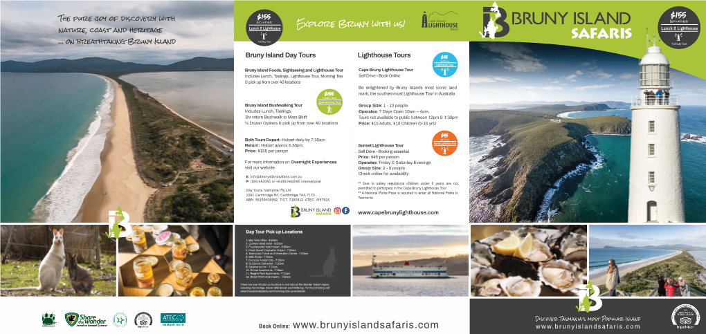 Bruny Island Day Tours Lighthouse Tours