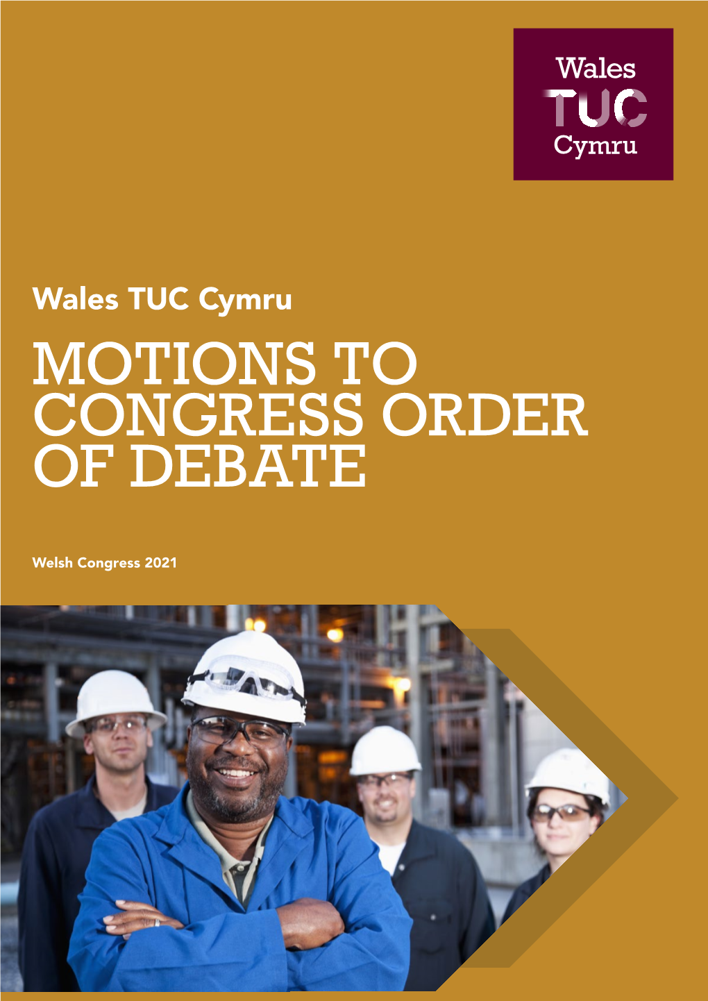 Wales TUC Congress 2021 Order of Debate