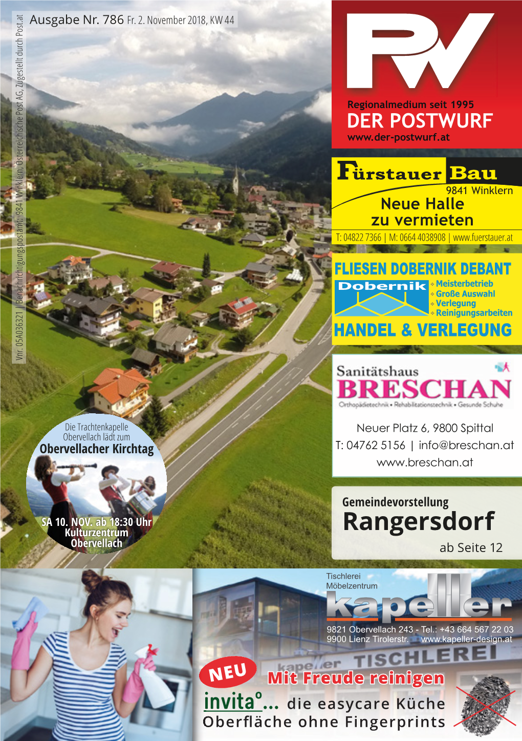 Rangersdorf Obervellach Ab Seite 12