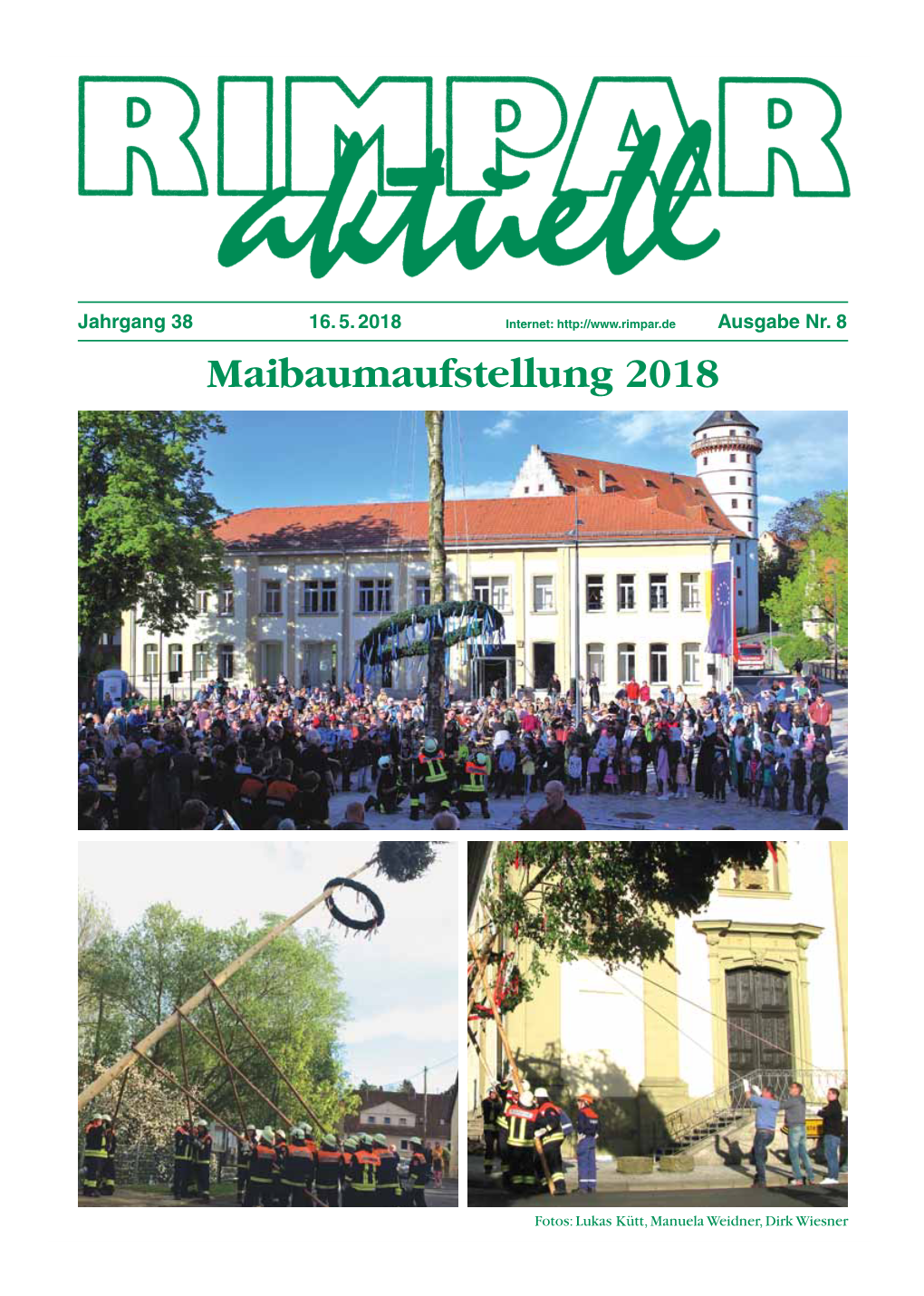 Maibaumaufstellung 2018