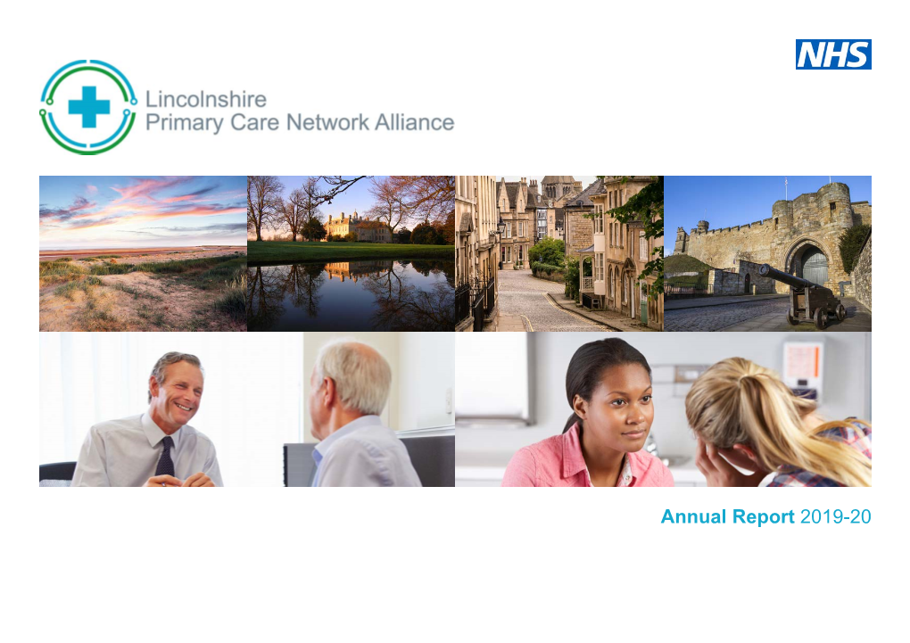 Annual Report 2019-20 Lincolnshire Primary Care Network Alliance