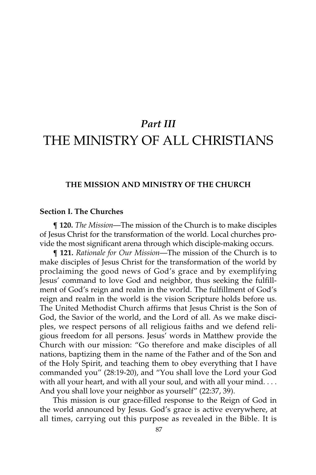 The Ministry of All Christians
