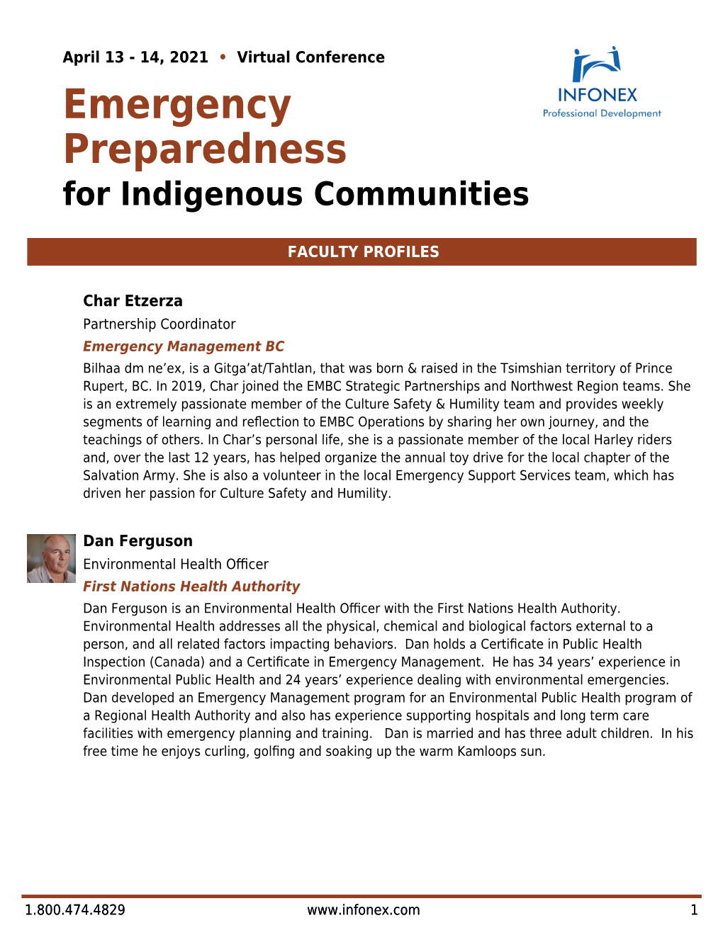 Emergency Preparedness for Indigenous Communities